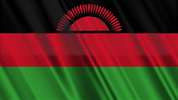 Malawi Flag — Stock Photo, Image