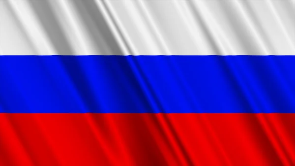 Bandeira Rússia — Fotografia de Stock