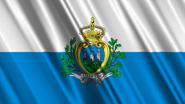 Bandiera San Marino — Foto Stock