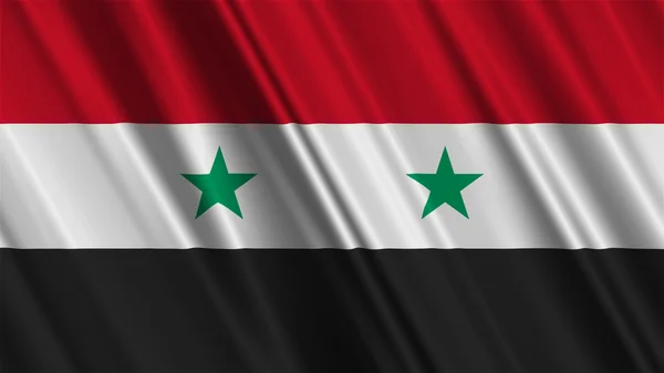 Vlag van Syrië — Stockfoto