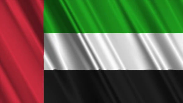 United Arab Emirates Flag — Stock Photo, Image