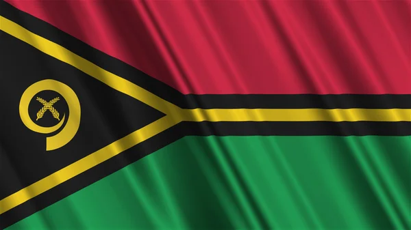 Vanuatu Flag — Stock Photo, Image