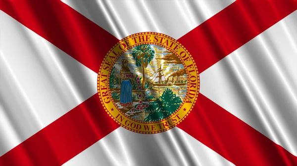 Φλόριντα κρατική σημαία — Φωτογραφία Αρχείου