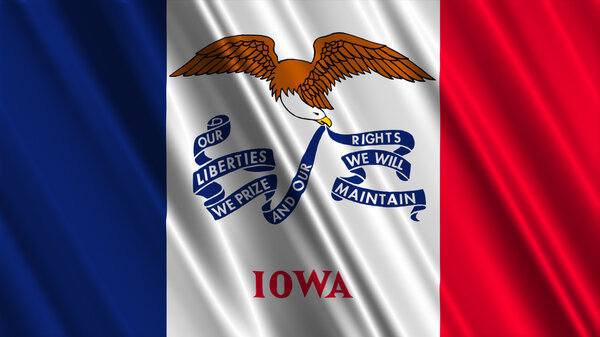 Флаг штата Айова
