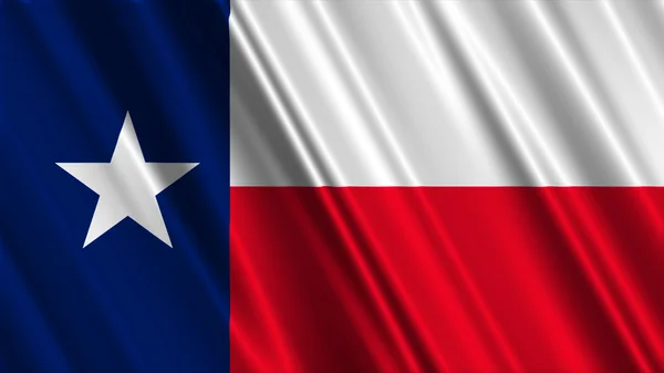 Stát vlajky Texasu — Stock fotografie