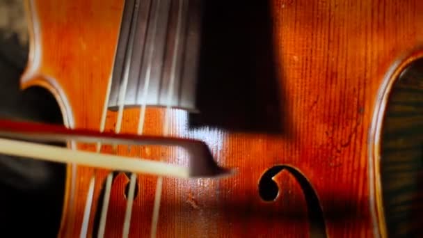 Person playing the cello — Stock Video