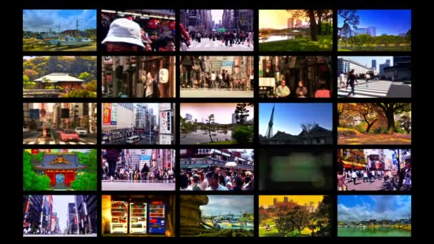 Fogalmi videóinak "világban körülöttünk" — Stock videók