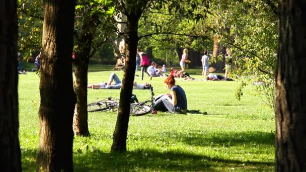 Détente dans le parc — Video