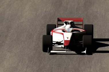 Formula 1 - Indy yarış tipi araba yarış ders üzerinde