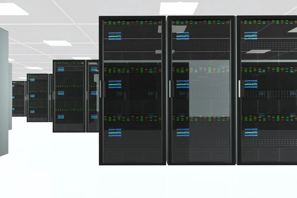 CPU Server Unit Room — Stock Photo, Image