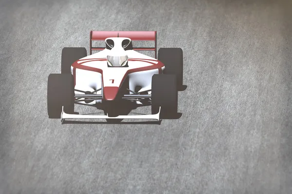 Fórmula 1 - Corrida Indy Tipo de carro no curso de corrida — Fotografia de Stock