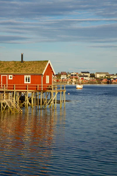 Casa de pesca en Lofoten — Foto de Stock