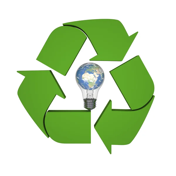 Globale Recycling-Ideen — Stockfoto