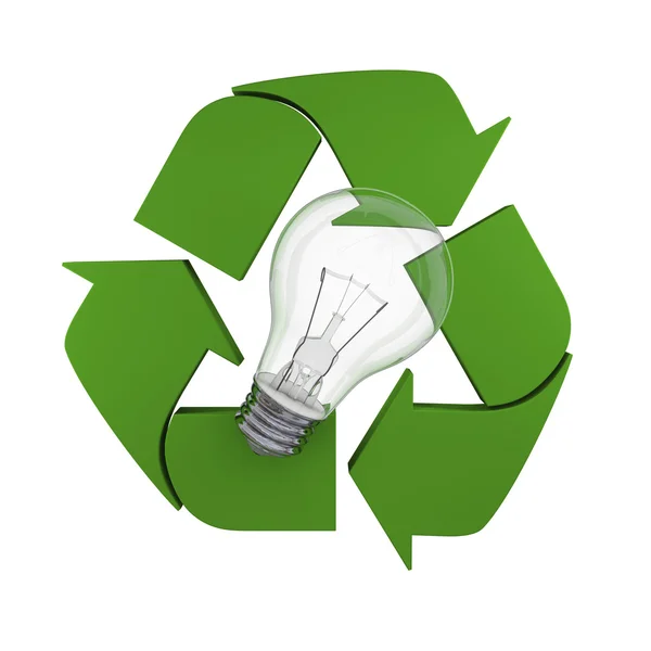 Recycling-Idee — Stockfoto