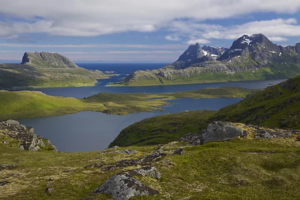 Lofoten-Panorama — Stockfoto