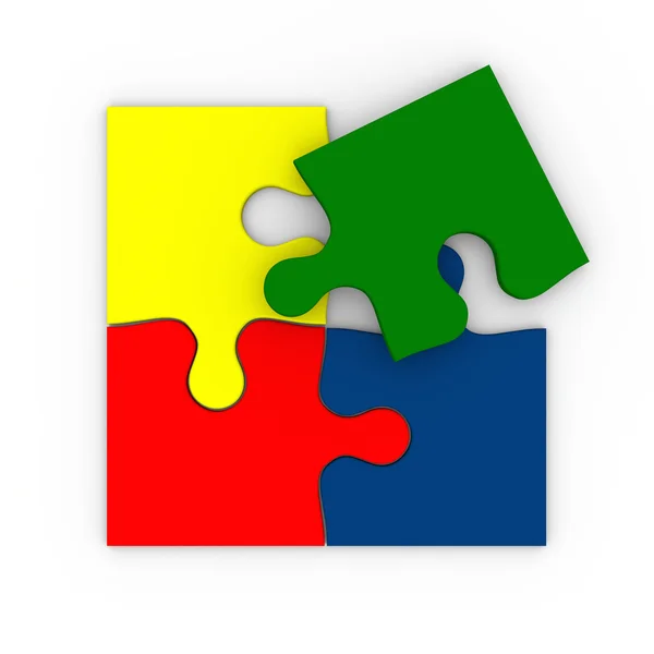 Puzzel — Stockfoto