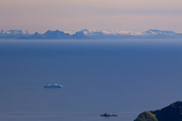 Cruise in Norwegian sea — Stock Photo, Image