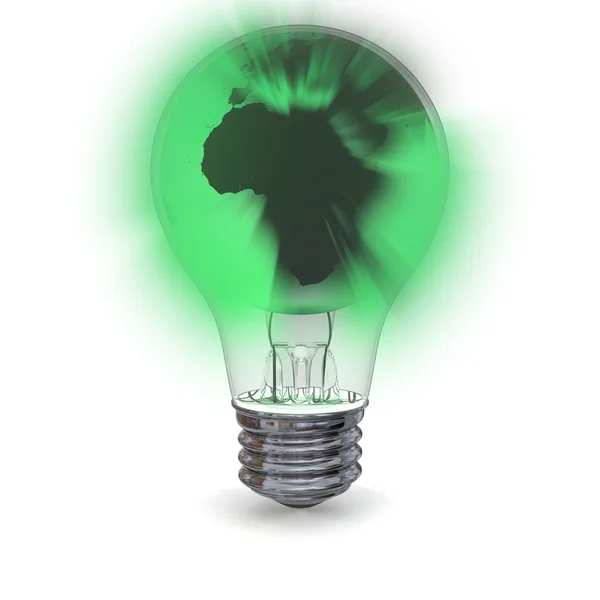 Green planet light — Stock Photo, Image