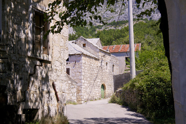 Старая деревня на Балканах
