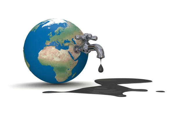 Oil from Earth — Stock Photo, Image