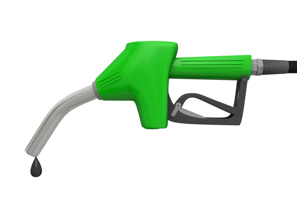 Benzine pomp mondstuk — Stockfoto