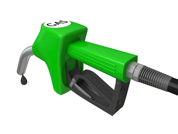 Benzine pomp mondstuk — Stockfoto