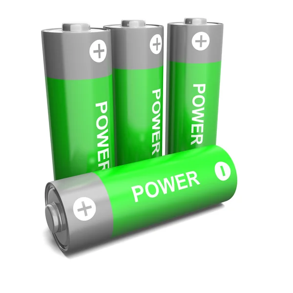 Power batterijen — Stockfoto