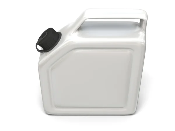 White jerry can — Stock Photo, Image