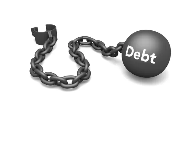 Debt — Stock Photo, Image