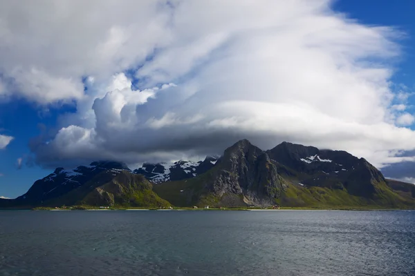 Норвежская панорама — стоковое фото