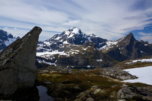 Cime montane — Foto Stock