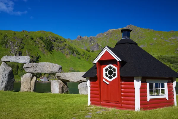 Schilderachtige lofoten — Stockfoto