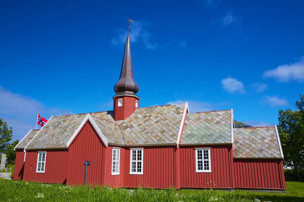 Church in Flakstad — Stock Photo, Image