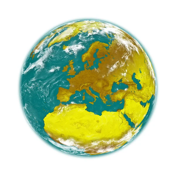 L'Europa sulla Terra — Foto Stock