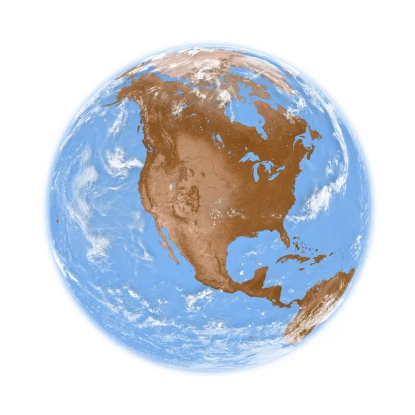 North America on Earth — Stock Photo, Image
