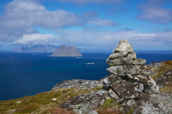 Lofotens öar i sommar — Stockfoto