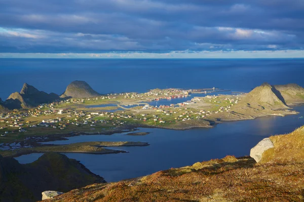 Hamnen på ön — Stockfoto