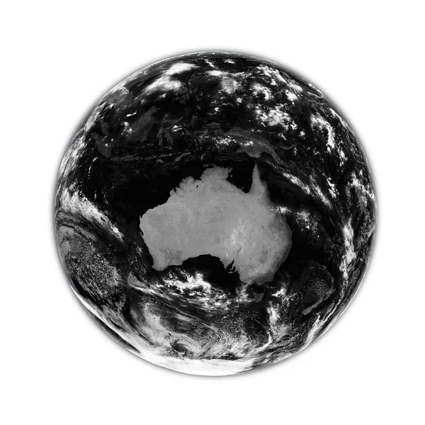 Australia na ziemi czarnej — Zdjęcie stockowe