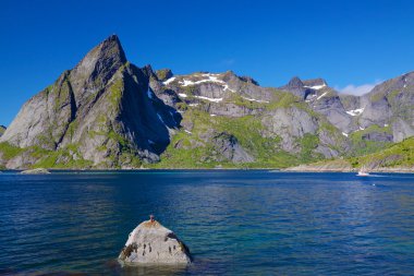 Norveç'te doğal fiyort