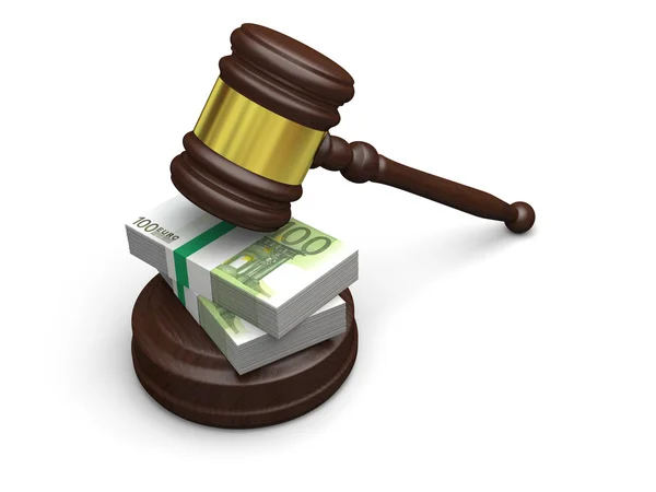 Money in law — Stock Photo, Image