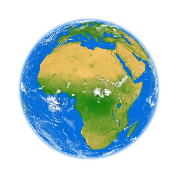 Африка на Земле — стоковое фото