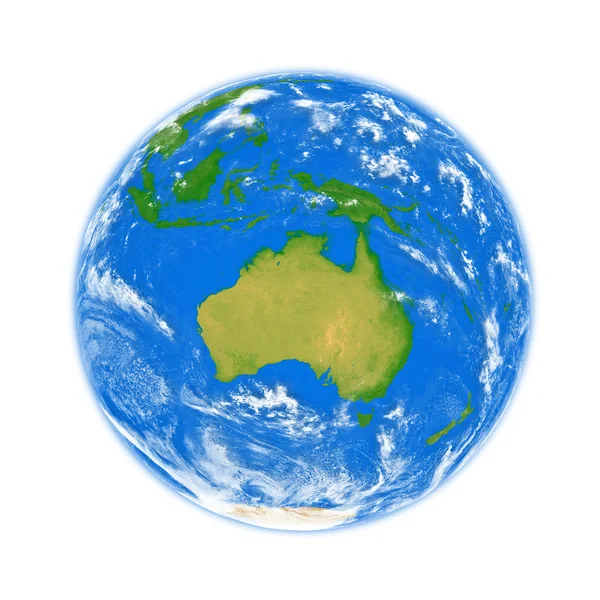 Australia sulla terra — Foto Stock