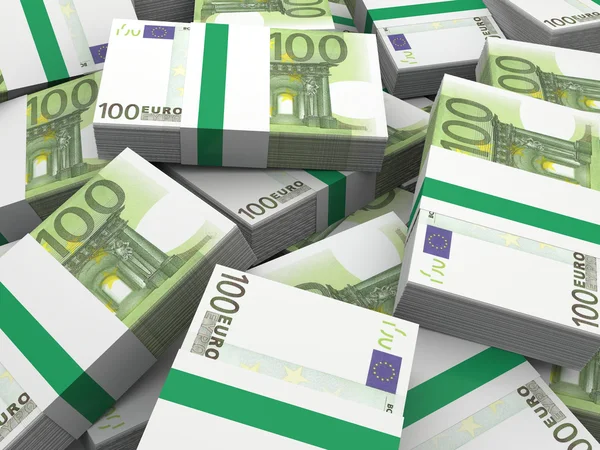 Eurobankovky — Stock fotografie