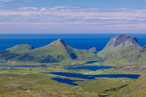 Landschaftlich reizvolles Norwegen — Stockfoto