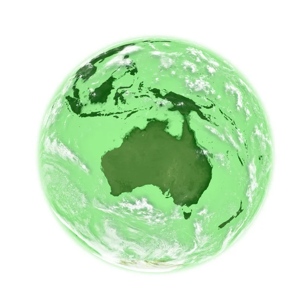 Australie sur la Terre verte — Photo