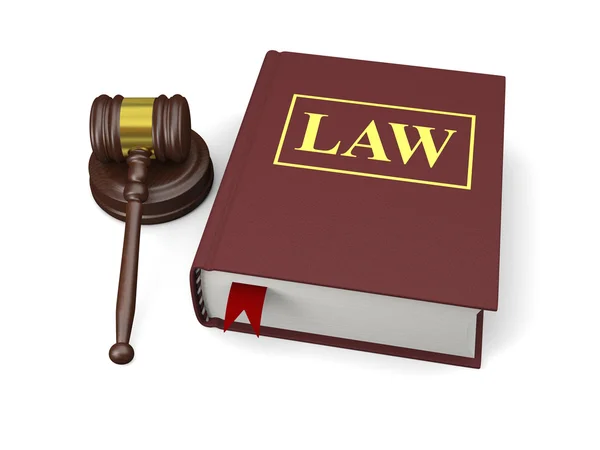 Law symbols — Stock Photo, Image