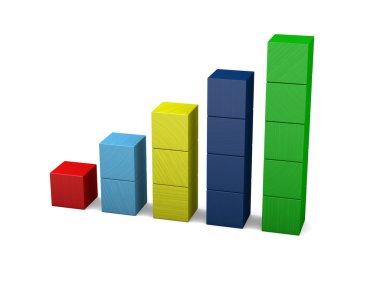 büyüme yapılmış ahşap blokları