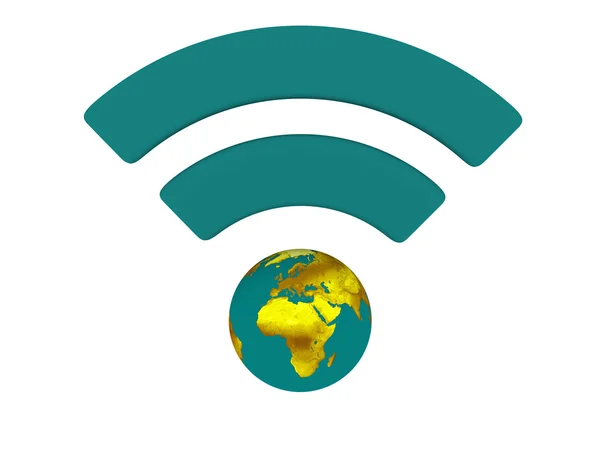 Symbole WiFi — Photo