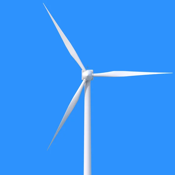 Větrné elektrárny generátor — Stock fotografie