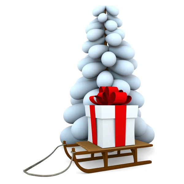 Christmaspresent — Stockfoto